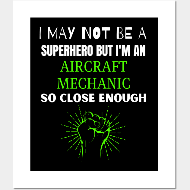 Aircraft mechanic Wall Art by Mdath